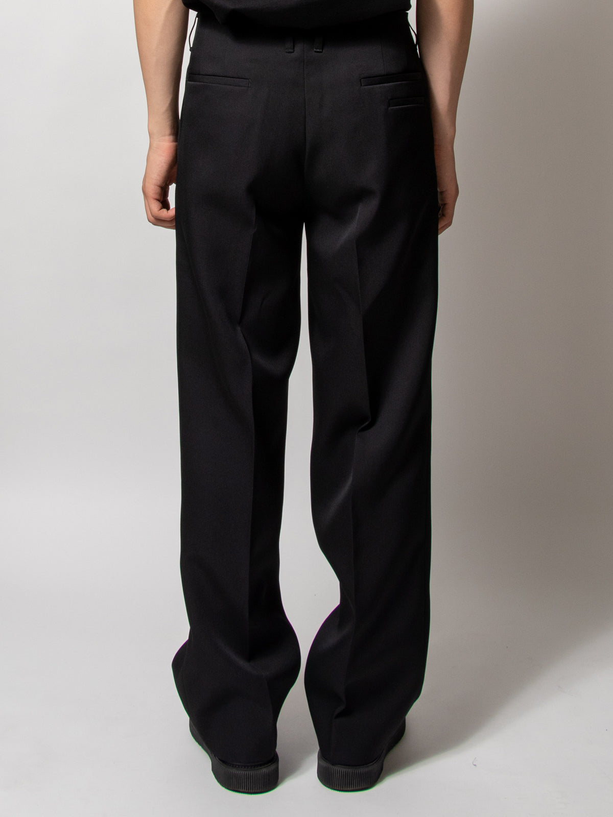 QUINN / Wide Tailored Pants (BLK)