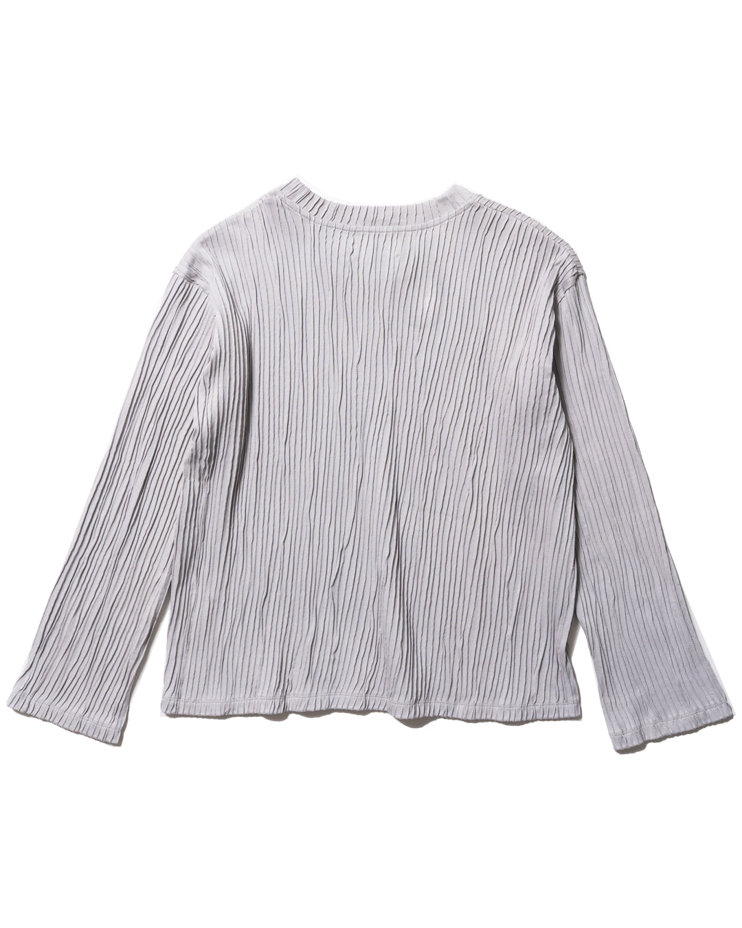 GILLED LONG SLEEVE T-SHIRT (GRY)