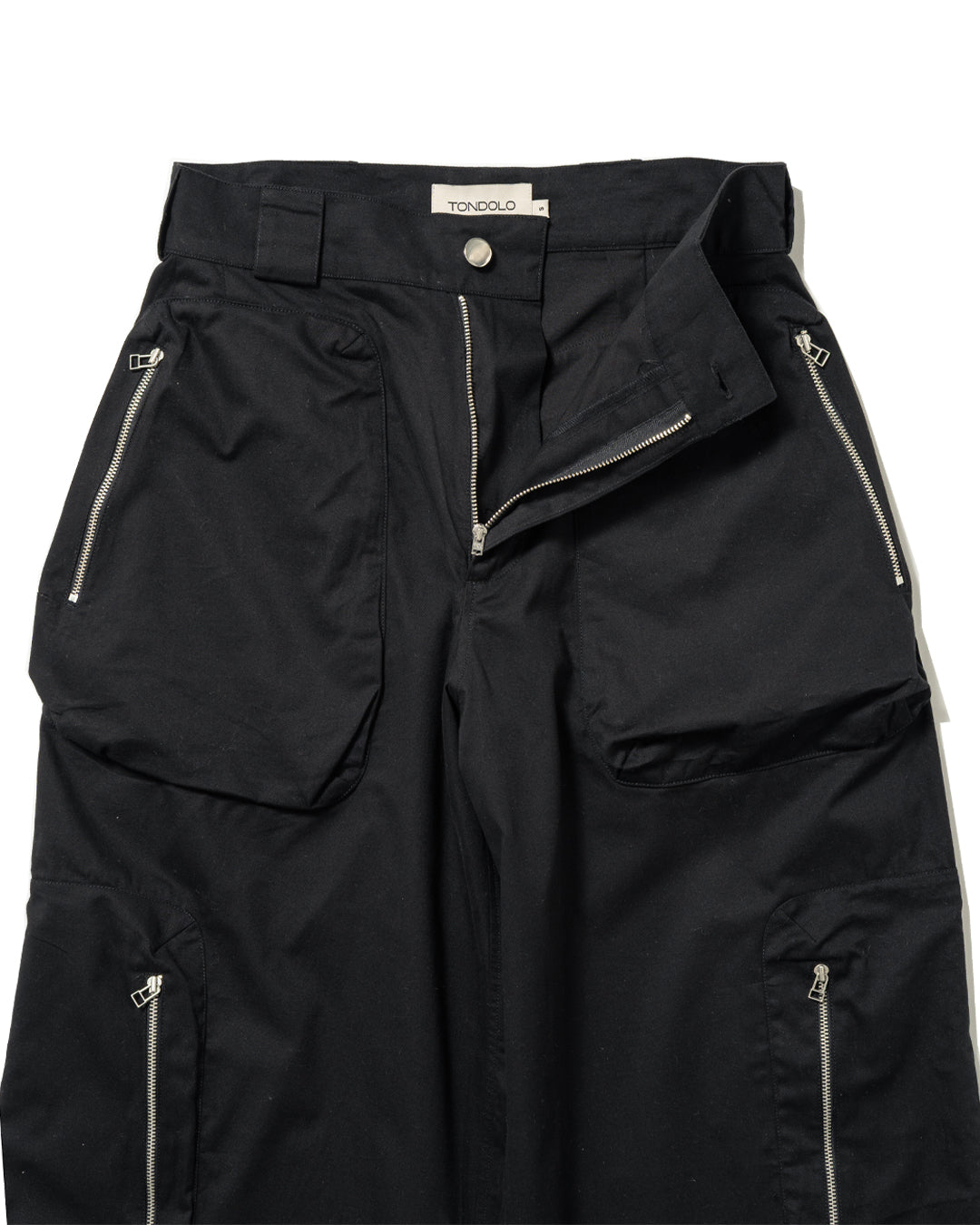 LUTEUS CARGO TROUSERS (BLK)