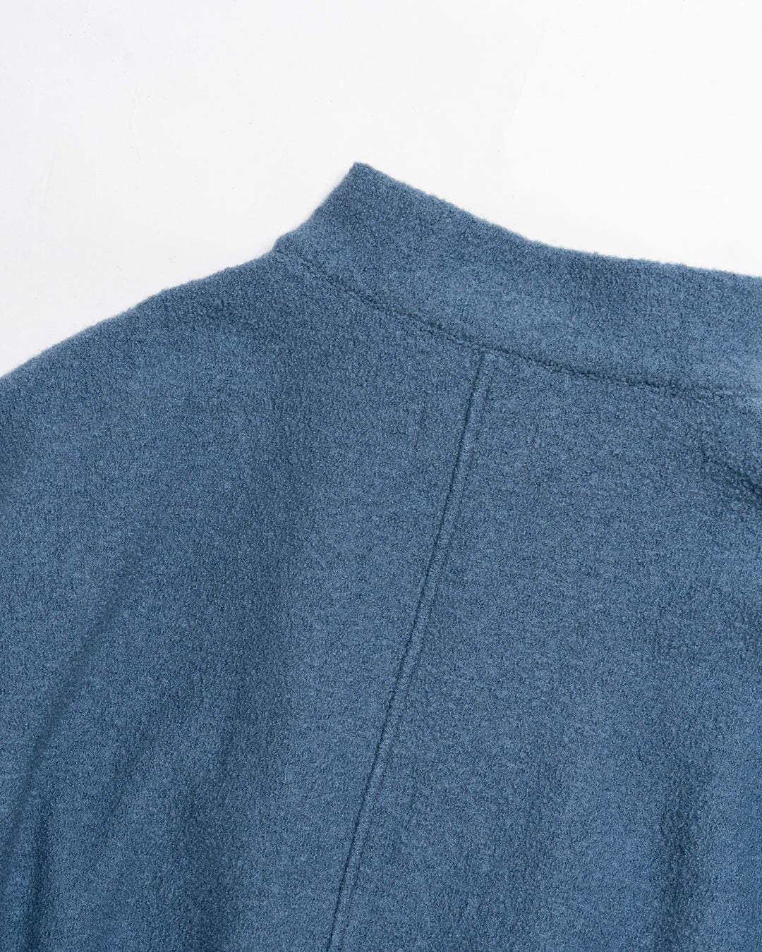 HIGH NECK FLEECE JACKET (BLU)