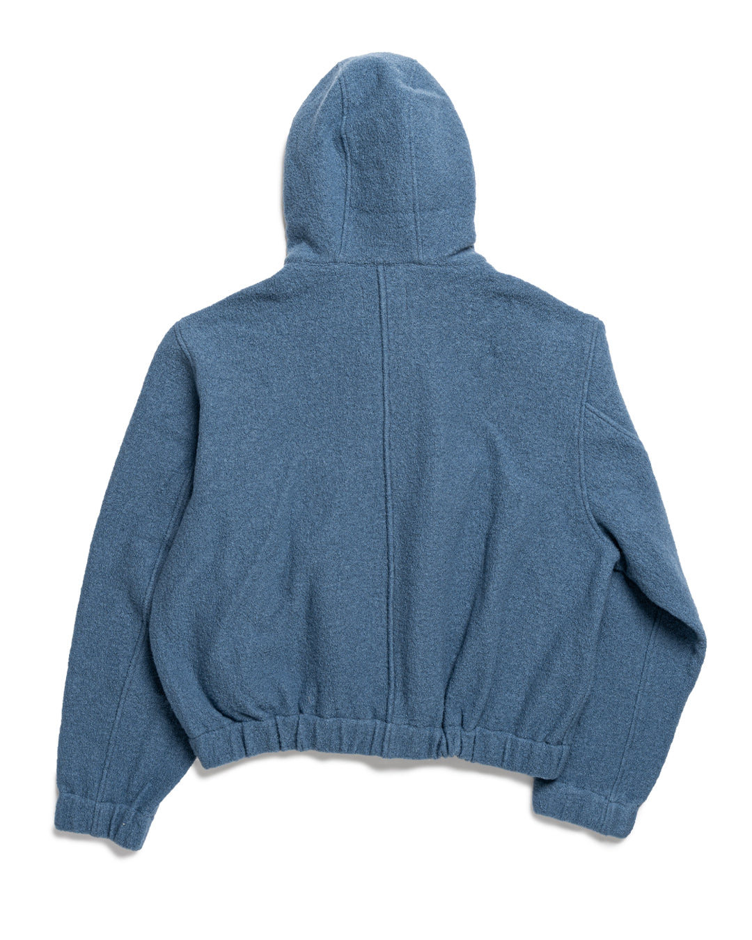 HOODED FLEECE JACKET (BLU)
