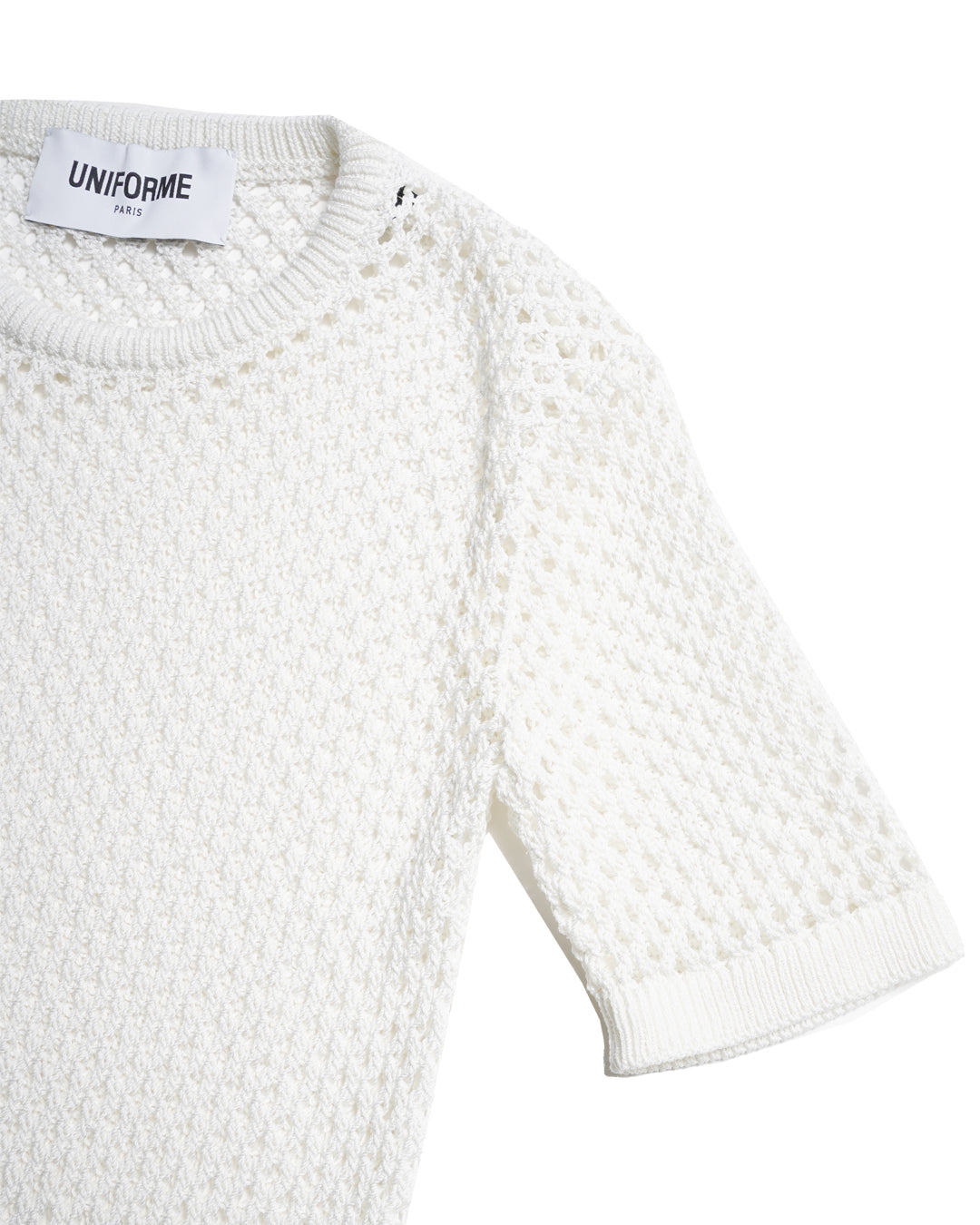 COTTON STITCH-DETAILS SWEATER - Baby's all right