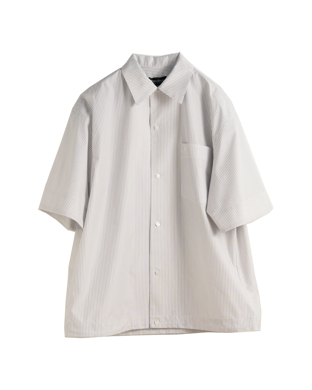 OPEN COLLAR SHIRT MID / (W/ST)