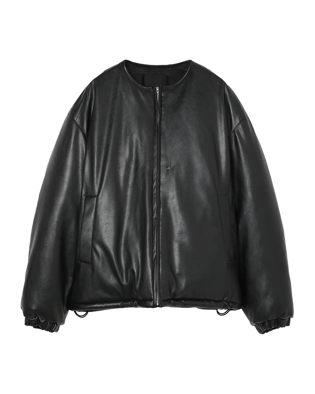 PADDED VOLUMED BLOUSON (BLK)