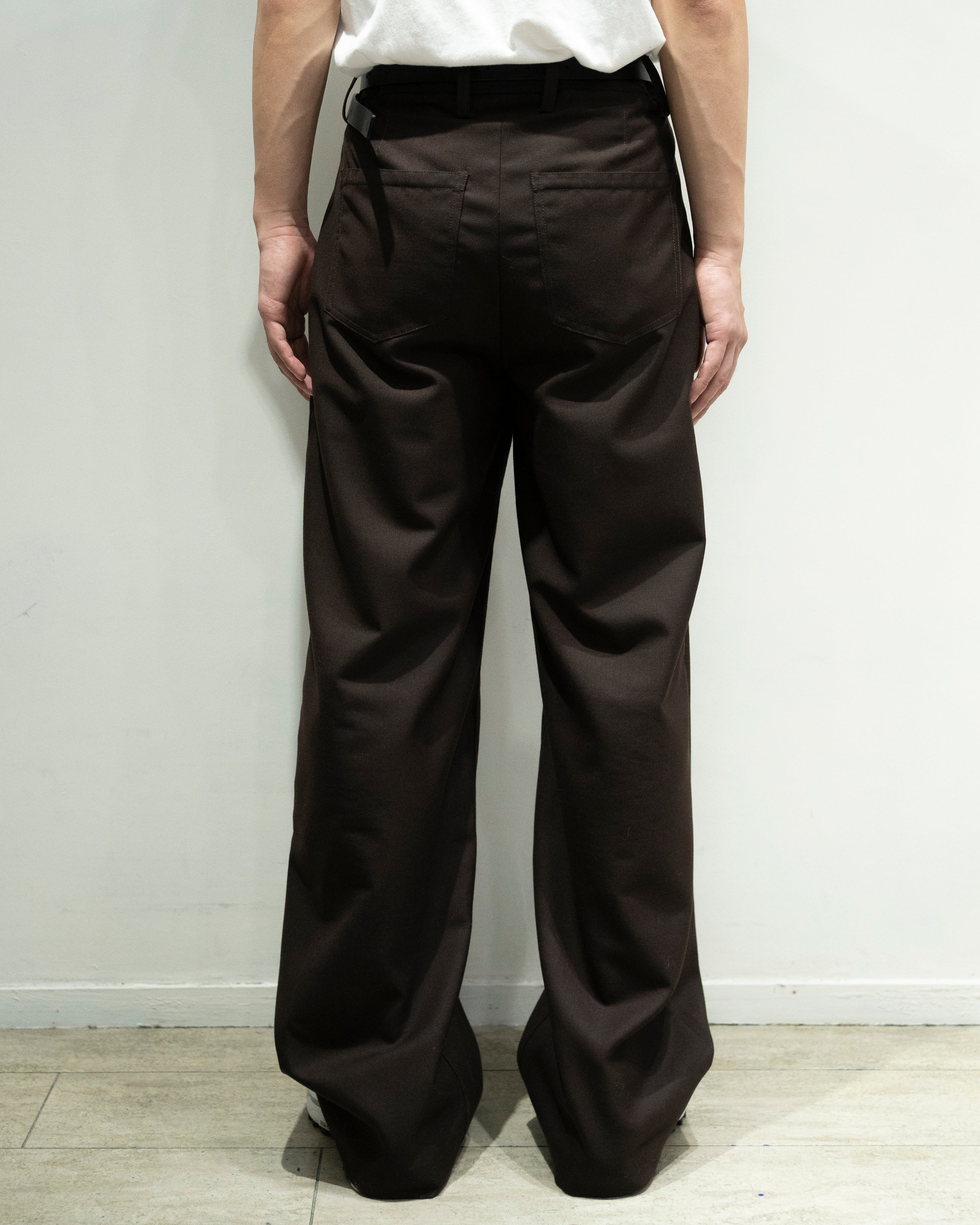 JIRO TROUSERS (BRN) *LAST