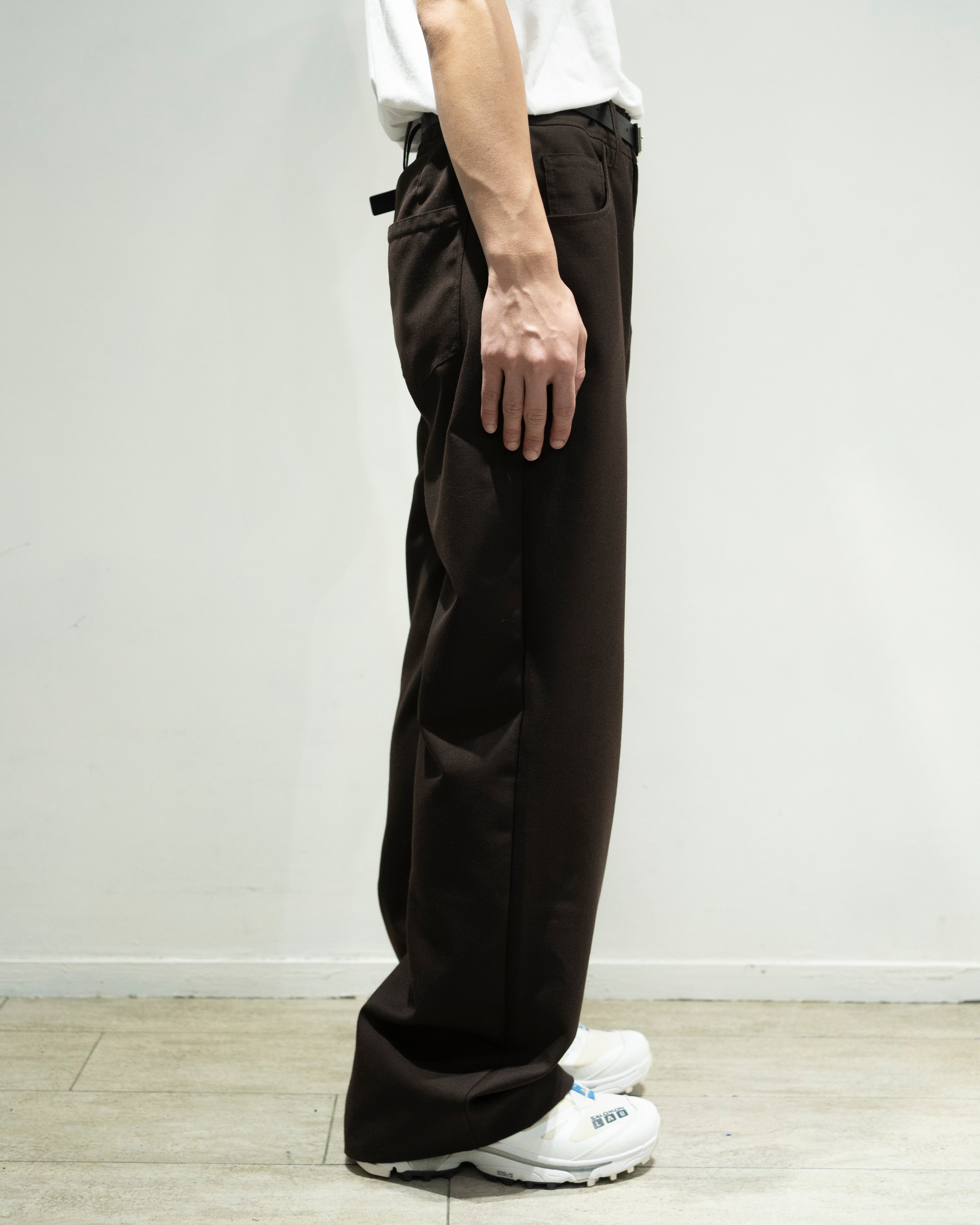 JIRO TROUSERS (BRN) *LAST