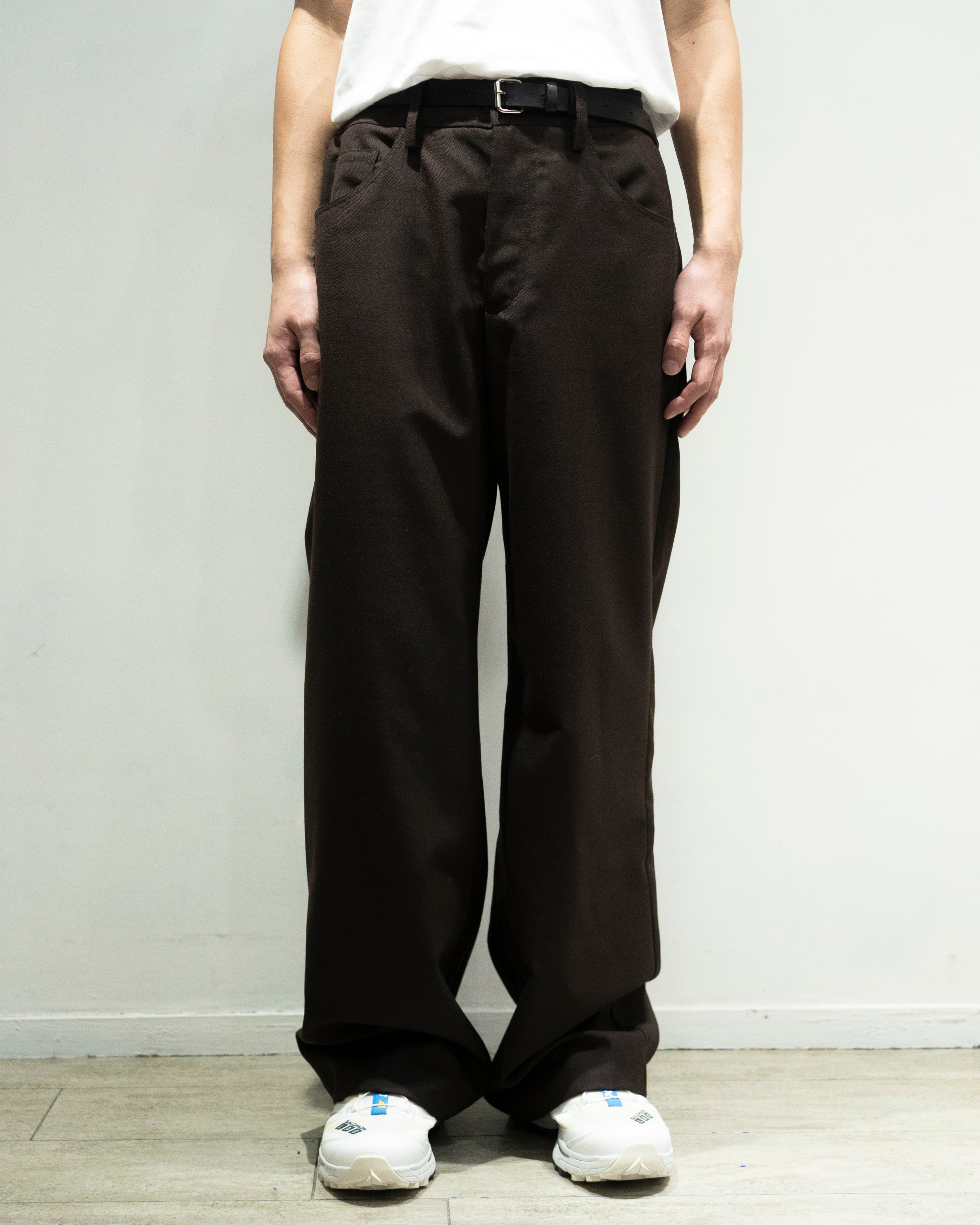 JIRO TROUSERS (BRN) *LAST