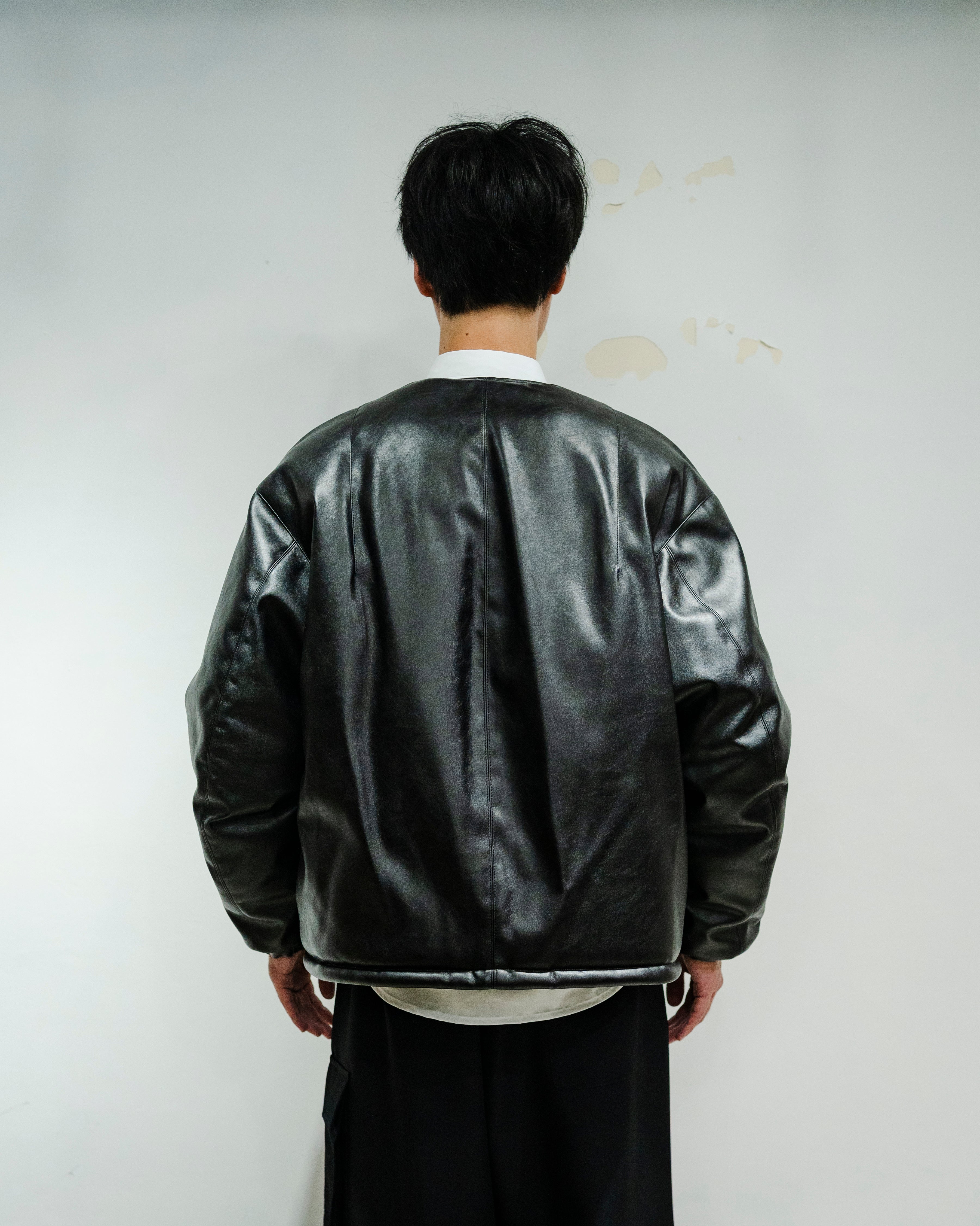 PADDED VOLUMED BLOUSON (BLK)