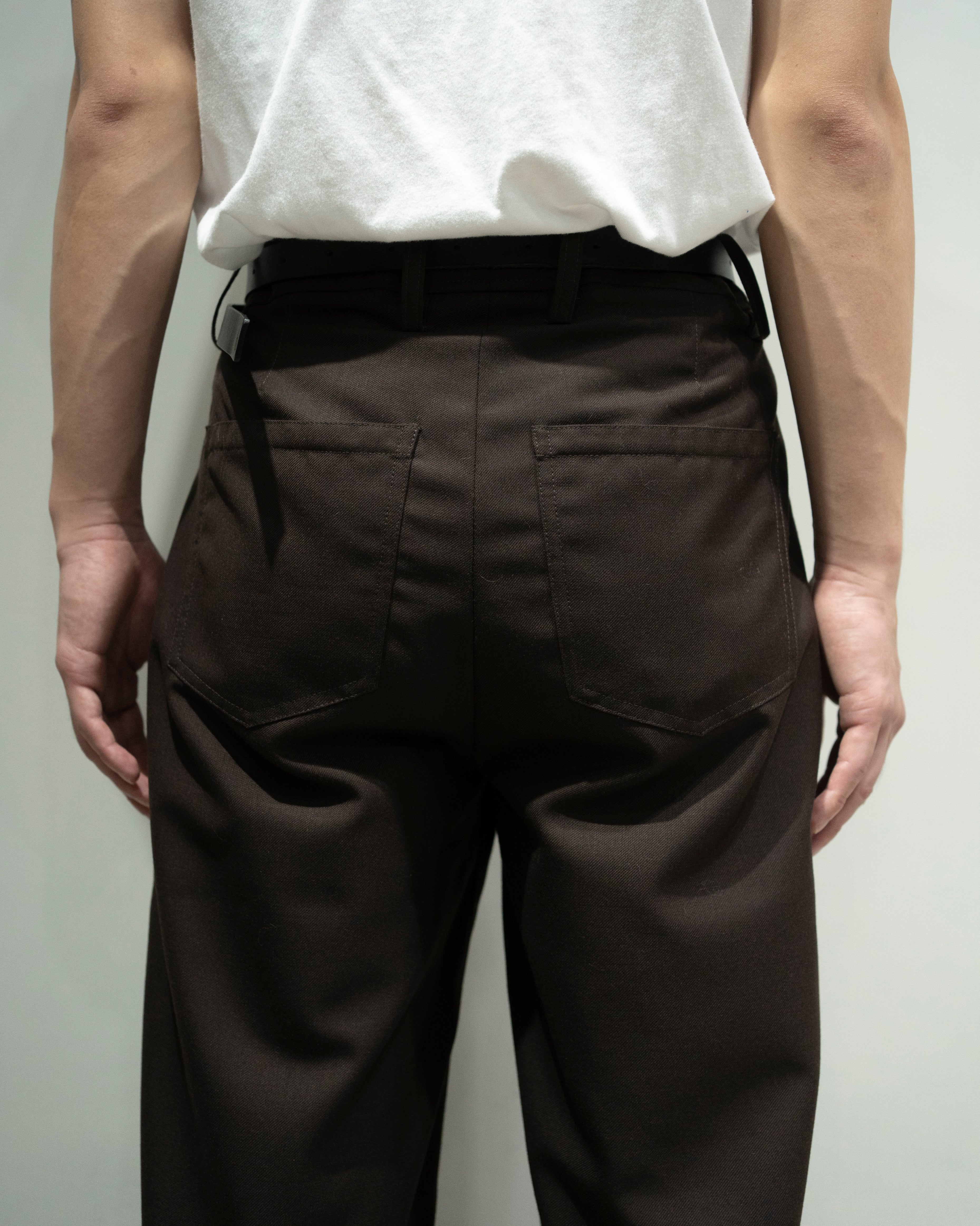 JIRO TROUSERS (BRN) *LAST