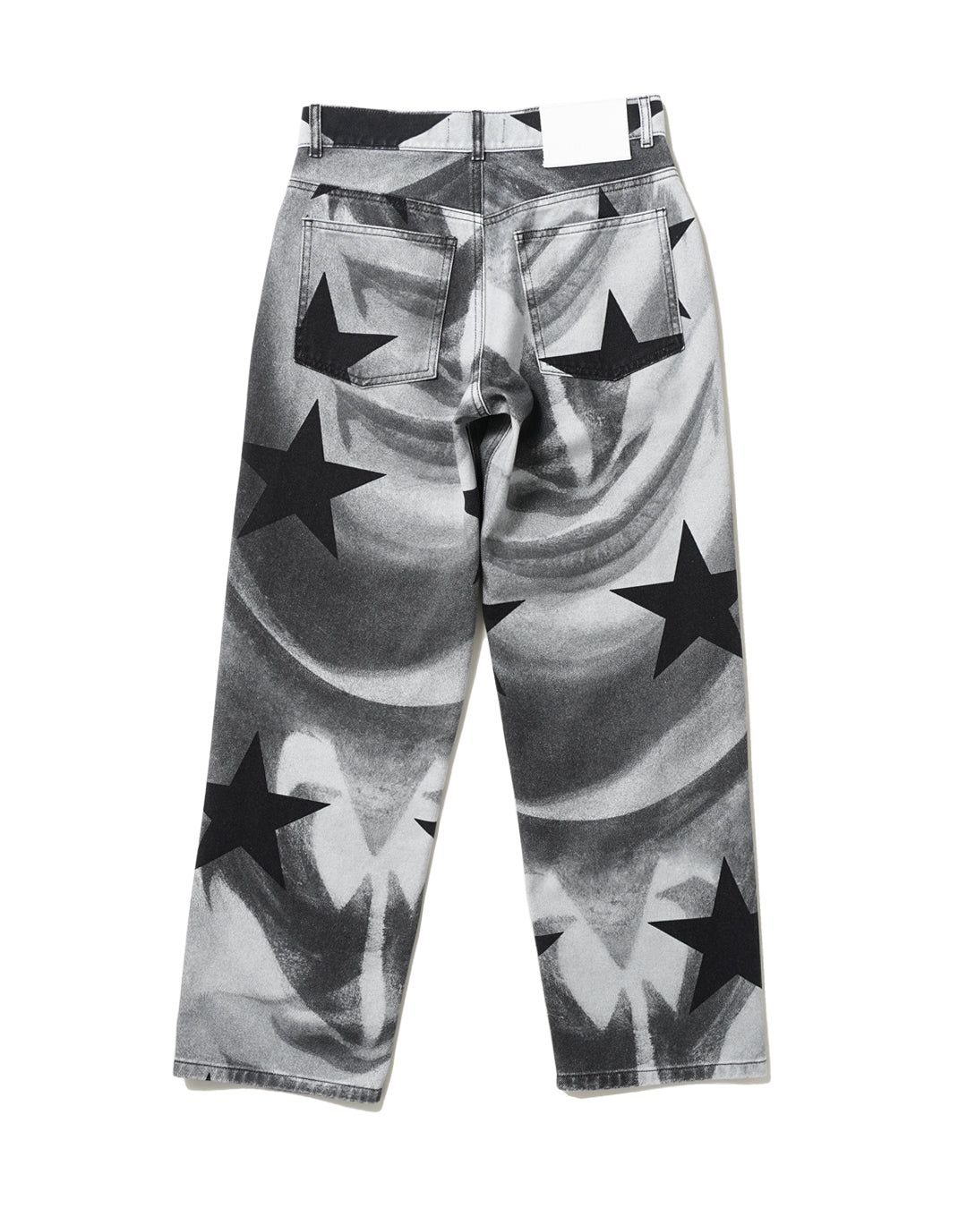 'KISS' PRINT DENIM PANTS - Baby's all right