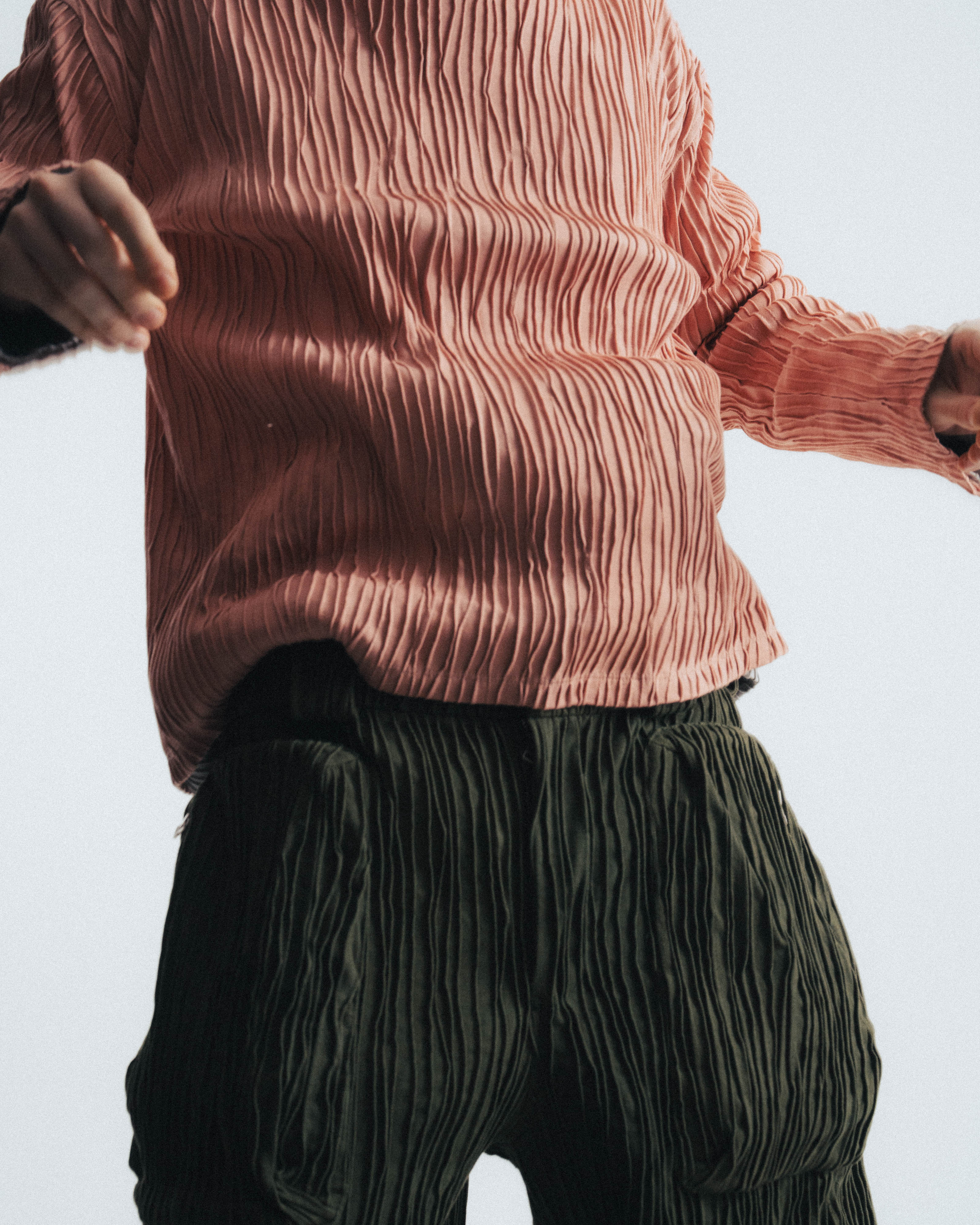 GILLED LONG SLEEVE T-SHIRT (PNK) *LAST