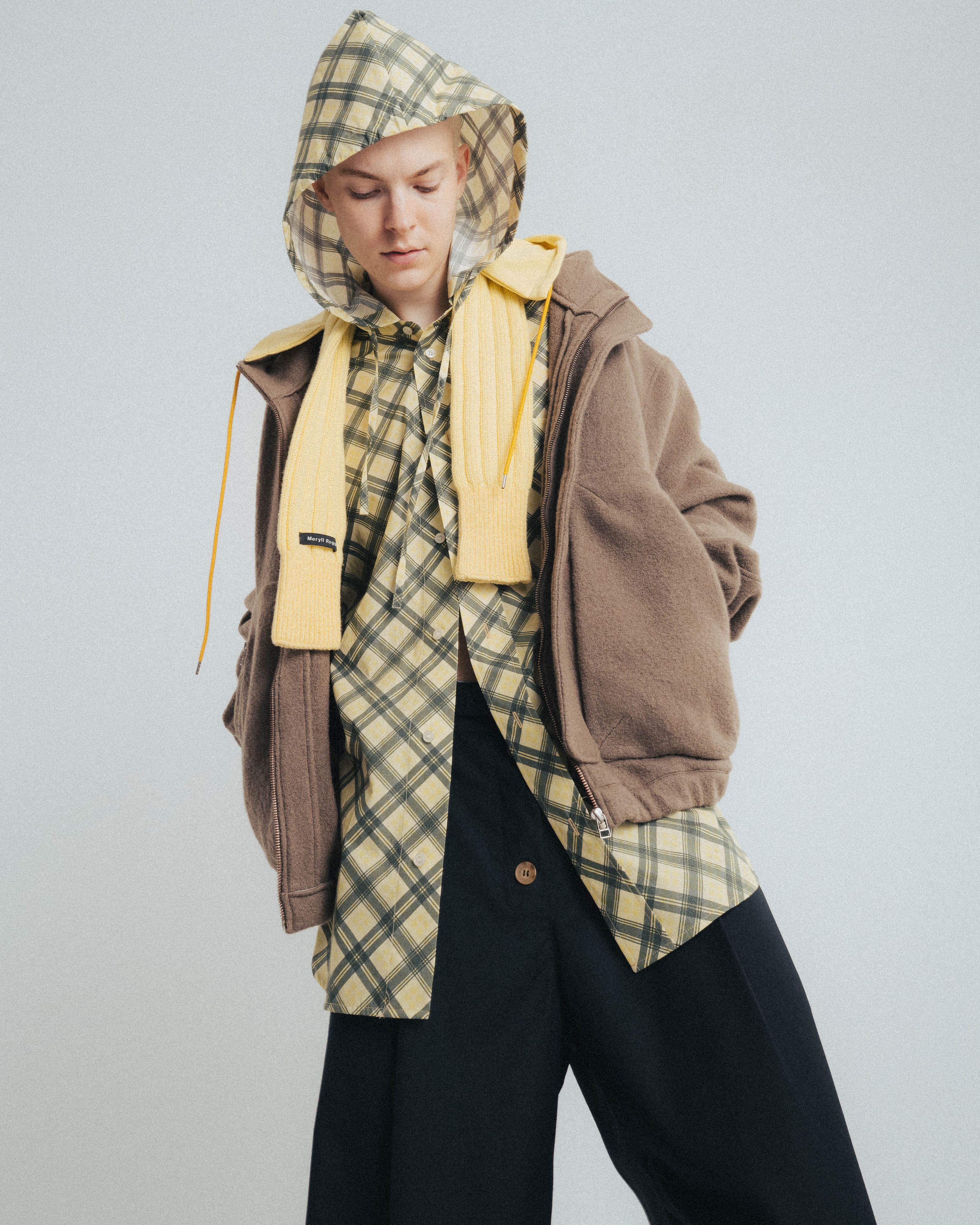 HOODED FLEECE JACKET