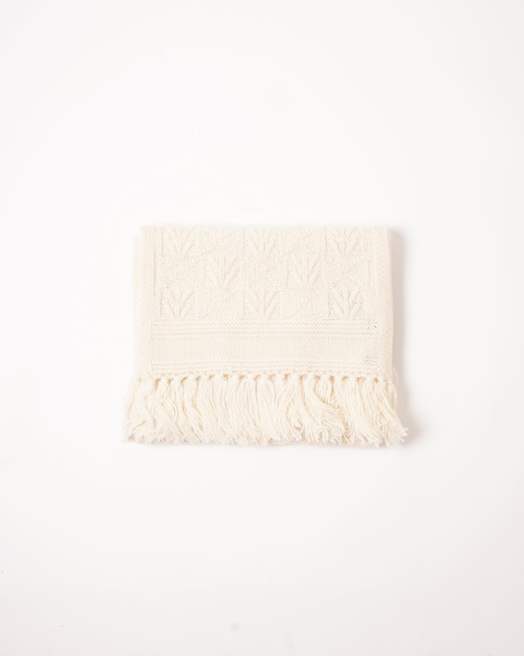 Knit Scarf (WHT) *LAST - Baby's all right